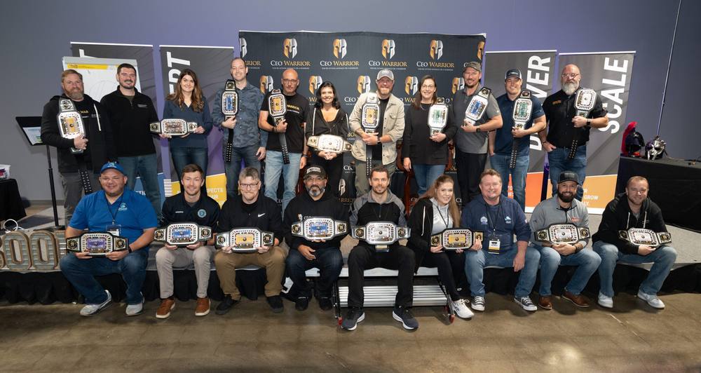 CEO Warrior members at the 2024 belt ceremony